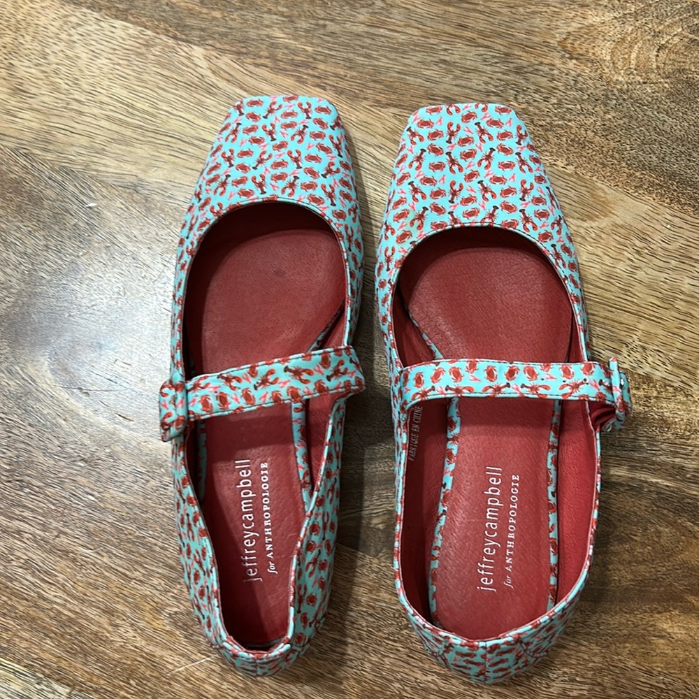 Jeffrey Campbell by Anthropologie lobster Mary Jane Flats